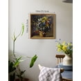 thumbnail image 5 of Drsoum Vintage Floral Wall Art Classic Retro Flower in Vase Wall Prints Farmhouse Kitchen Bathroom Office Decor 10x10in Natural Framed, 5 of 5