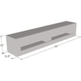 thumbnail image 2 of Fly Modular Wall Mounted Floating Media Cabinet (Type-51) Black, 2 of 5