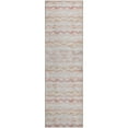 thumbnail image 2 of Addison Rugs Mayfield Washable Coastal Ribbons Peach Runner Rug, 2'3" x 7'6", 2 of 5