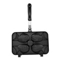 thumbnail image 4 of Waffle Pan, Double Sided Non Stick Taiyaki Frypan Ergonomic Fast Heat Conduction  For Kitchen, 4 of 8