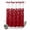 ChristmasXM1779, variant on No Hook Shower Curtain with Built-in Rings - Merry Christmas Washable Waterproof Fabric Bathroom Curtains for Hotel,Rentals, Stall 48 X 72 Inch , Rustic Buffalo Plaid Xmas Balls Farmhouse