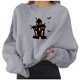 thumbnail image 1 of Sudaderas con capucha estampadas de manga larga informales para mujer a la moda de Halloween Fridja hj3322, 1 of 5