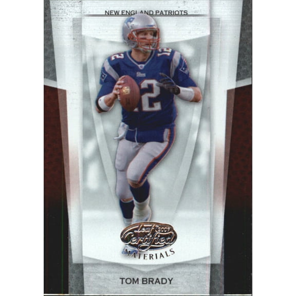 2007 Leaf Certified Materials #84 Tom Brady NFL Football Trading Card Patriots