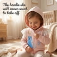 thumbnail image 2 of Disney Frozen Elsa Fleece Zip Up Hoodie Toddler to Big Kid, 2 of 5