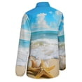 thumbnail image 5 of Starfish Beach Long Sleeve Blouse Woman Streetwear Casual Shirts Summer Oversize Woman Streetwear Clothing Birthday Present, 5 of 7