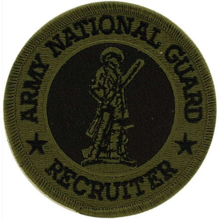 National Guard Acu Patch Foliage - U.S. Army National Guard Recruiter Patch Green