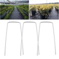 thumbnail image 2 of Troglfold garden stakes 50pcs Landscape Staples Garden Stakes Heavy Duty Fence Pegs,4.14"X2.17"X0.1", 2 of 10