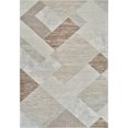 thumbnail image 2 of Rug Branch Nomad Abstract Indoor Area Rug, Beige Brown, Modern - Living Room, Bedroom, Dining Room, and Kitchen, 2 of 5