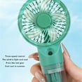 thumbnail image 4 of Miniature Handheld Fan Portable Battery Operated USB Rechargeable Misting Fan, 4 of 19