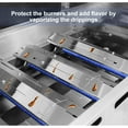thumbnail image 3 of Quickflame Adjustable 12-26” Stainless Steel Flavorizer Bars for Charbroil Brinkman (5 Pack), 3 of 5