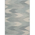 thumbnail image 4 of Tapis d'intérieur/extérieur Hayweld gris et bleu 8' x 10', 4 of 7