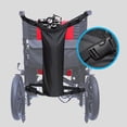 thumbnail image 3 of Oxygen Tank Holder Portable Canister Bag Storage Pouch for Wheelchairs Cylinders W/Adjustable Strap, 3 of 7