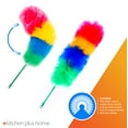 thumbnail image 4 of Kitchen + Home Large 27" Inch Electrostatic Feather Static Duster with 35" Inch Bonus Extension Pole (SC-101BW), 4 of 6