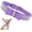 Light purple, variant on Miaocao 1Pack Small Dog Collars for Female Dogs, Cute Bling Rhinestone Crystal with Bow Tie Glitter Diamond Bowtie Puppy Collars for XXS XS Small Medium Large Pet Girls Dogs Cats, Pink S