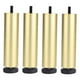 thumbnail image 1 of 4x Modern Home Refrigerador Playbook Estante Patas Mesa de Centro Cómoda Lavado Dorado 20cm, 1 of 7