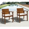 thumbnail image 4 of Amazonia Nelson 5-Piece Solid Wood 100% FSC Rectangular Patio Dining Set with Cushions, 4 of 8