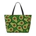 thumbnail image 2 of Balery Big Colorful Avocados Beach Travel Bag - Water-Resistant, Large Capacity Lightweight Tote with 7 Pockets for Women and Men - Perfect for Beach, Pool, Gym, and Travel, 2 of 7