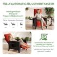 thumbnail image 3 of Qinaqin Outdoor cm de Anchoicker Recliner Patio Chair – 150° Ajustable Backrest Air Pump Footrest, 3 of 8
