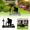 thumbnail image 3 of Huanglei Fillable Independence Day Independence Day Decorations Crafts Garden Patriotic Flag Insert Holiday Decorations, 3 of 7