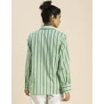 thumbnail image 4 of Moomaya Long Sleeve Spread Collar Shirt Cotton Shirt - Women's Casual Shirt, 4 of 9