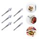 thumbnail image 5 of EeaseMX 6 piezas de lápiz para pintar platos, salsas, chocolates, cucharas culinarias, 5 of 7