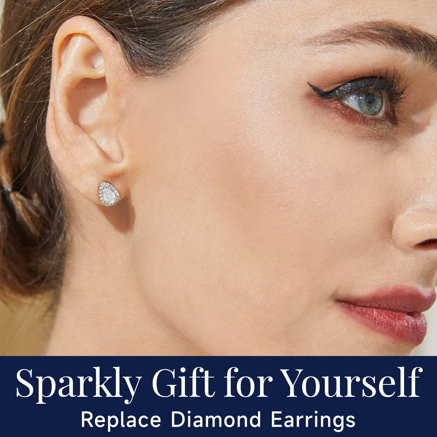 MomentWish Moissanite Earrings for Women 925 Sterling Silver Jewelry Gifts for Valentine Mother's Day Christmas