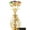 Golden, variant on 24k Gold Plated Flowers Bouquet and Vase w/ Red And Clear Matashi Crystals | 24k Gold-Plated Table Top Decorations | Metal Floral Arrangement | Elegant Home or Office Décor