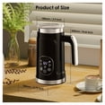 thumbnail image 7 of Milk Frother with Upgraded LED Display Touch Screen Hot/Cold Foam Maker Milk Warmer for Coffee Latte, 7 of 7