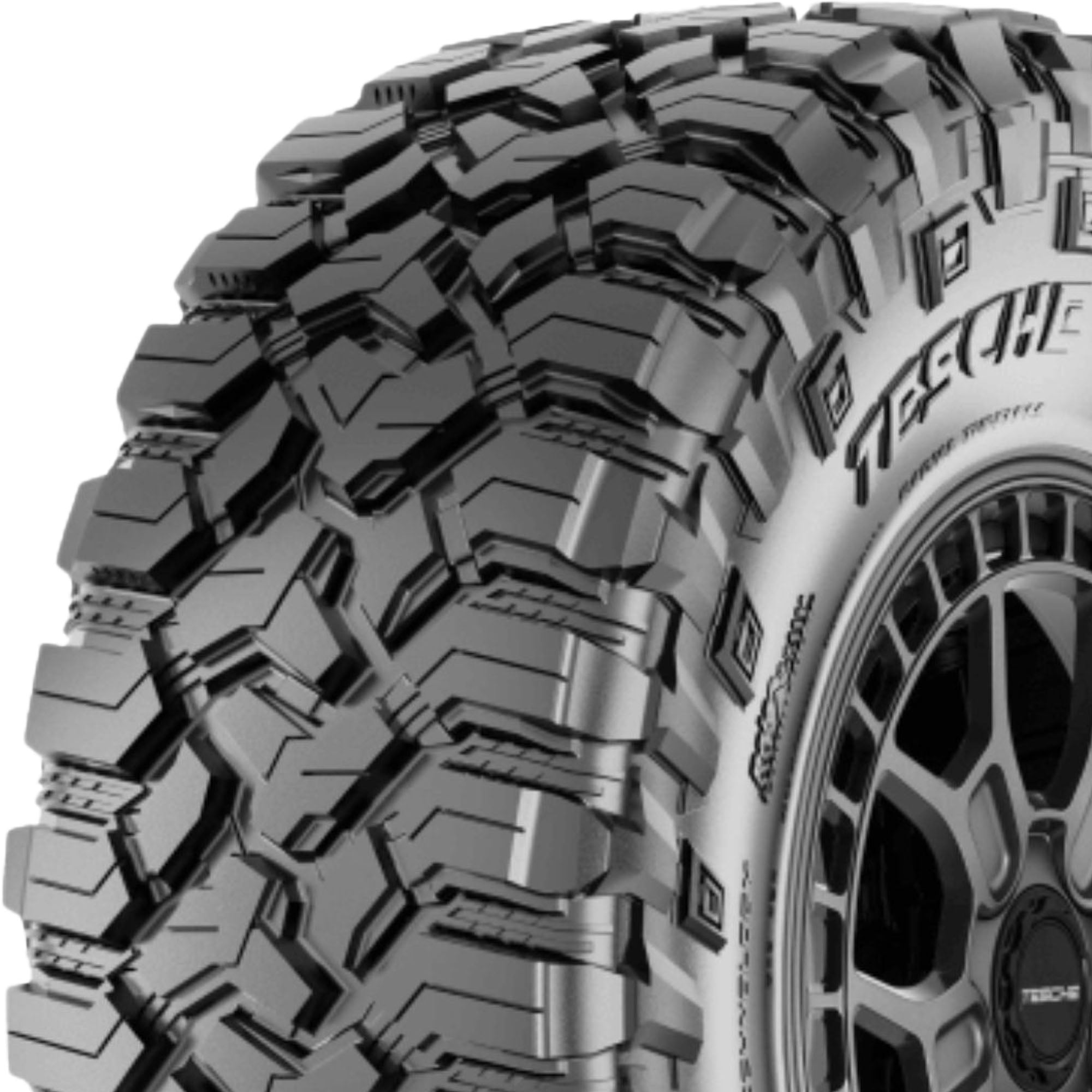 Tesche Ridge Blade X/MT Mud Terrain LT285/70R17 130/127K F Light Truck Tire