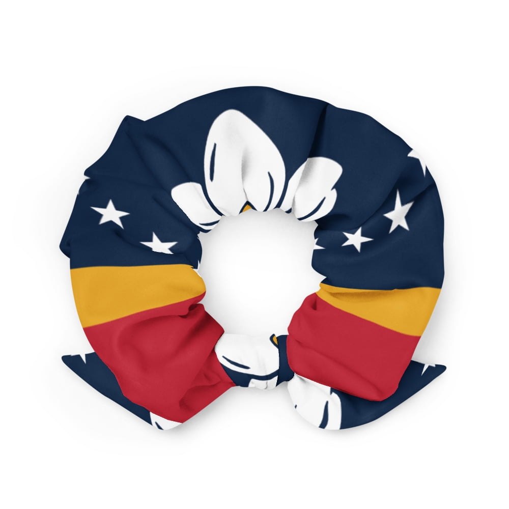 Mississippi Flag Scrunchie | Trendy, Stylish, & Perfect for Cheerleaders, Fashion, and Gifts
