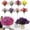 C001- Hot Pink, variant on Artificial Outdoor Flowers Uv Resistant, Artificial Flowers, 18 in Hobby, Outdoor Garden Decor, Patio Placement, Crimson, 1 Pc