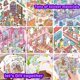 thumbnail image 4 of Libro de pegatinas Daheypong con escena 3D con 20 minihabitaciones reutilizables, 4 of 6