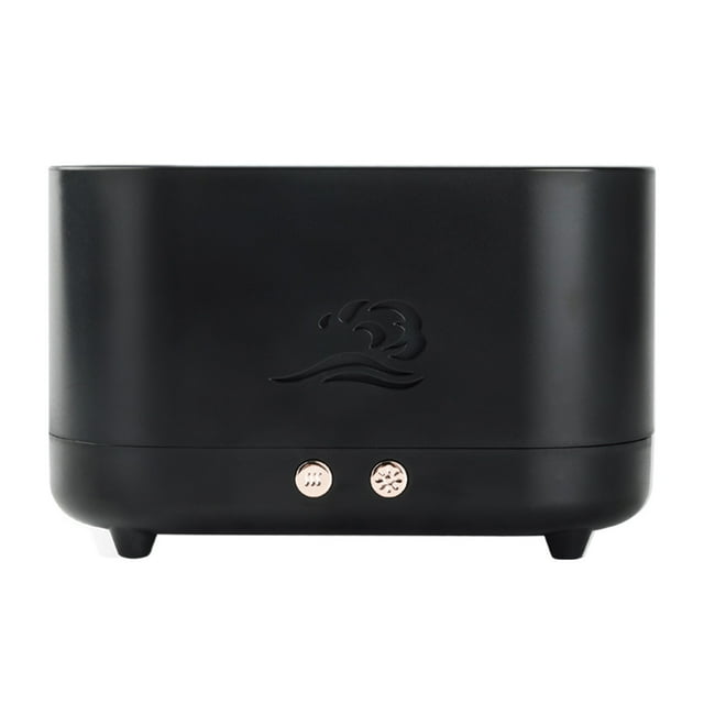 Difusor de llama Injueey humidificador de aire recargable LED negro HA063173-02