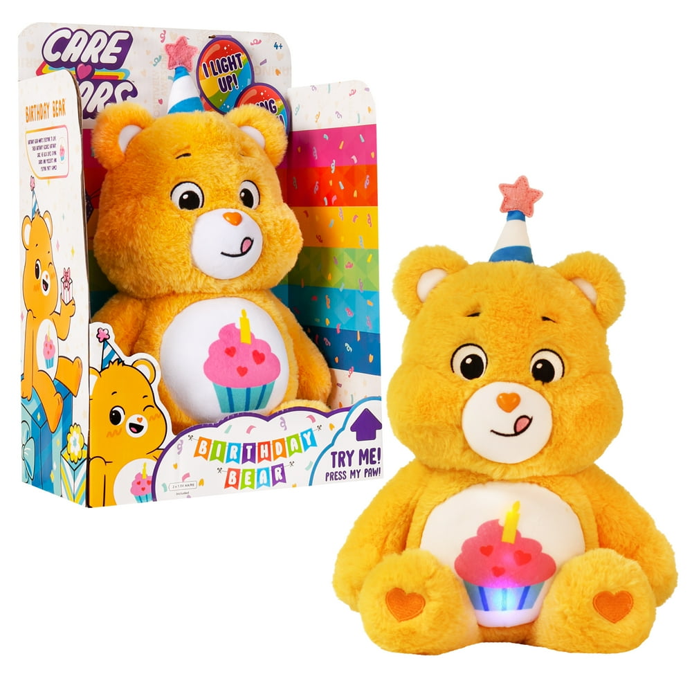 NEW 2021 Care Bears Birthday Bear with Lights and Sounds