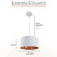 thumbnail image 3 of Lampara Colgante Yidda Blanco iluminacion luz vic, 3 of 4