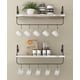 thumbnail image 1 of Soporte para taza de café, estante para barra de café con ganchos, organizador de tazas de montaje en pared, estantes para tazas, colgador para cápsulas de café, decoración de cocina de estilo, 1 of 7