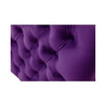 thumbnail image 5 of Lilola Home Bayberry Purple Velvet Chair with 1 Pillow, 5 of 6
