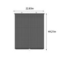 thumbnail image 3 of Automatic Retractable Car Sunshade - Front & Rear Windshield UV Protection, Heat Insulation, Gray Black PVC Gauze, Sucker Mount, Easy Install, Universal Fit for All Vehicles, 3 of 8