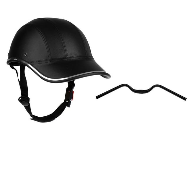 1x Casco con 1x Manillar Ligero Seguridad Viaje Escalada Montañismo Motocicleta Béisbol