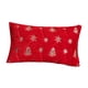 thumbnail image 5 of Funda de almohada decorativa navideña de peluche, funda de cojín, funda de almohada suave y lavable Rojo, 5 of 9