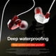 thumbnail image 5 of Gwong Electrónica QKZ CK6 Reducción de ruido universal MIC HIFI Auriculares de música con cable en oreja, 5 of 6