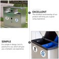 thumbnail image 2 of BRIGHTFUFU 6Set Recycling Bin Stickers White PVC Simple Design for Household Users, 2 of 6