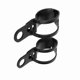 thumbnail image 5 of Soportes De Montaje Para Motocicleta, Soporte De Montaje De Señal De Giro Para Motocicleta, Abrazaderas De Reubicación De Horquilla De 30 A 43 Mm, Color Negro HNH, 5 of 7