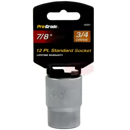 3/4" Drive By 7/8" Size Socket 12 Point Torque Sae Dyna-Drive Pro Grade Tools