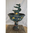 thumbnail image 4 of Nifao Three Tier Shell Bowl – Outdoor Bronze Fountain, Garden Water Feature, 43"L x 43"W x 63"H, 4 of 11