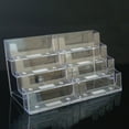 thumbnail image 5 of Business Card Holder, Business Card Display, Business Card Organizer, Cards Stand for Workspace, 1Pcs Clear Card Display Holde, Business Card Storage Holder 7.68x3.35x3.94 In, 5 of 5
