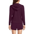thumbnail image 2 of Lands' End Women's SunShade UPF 50 Hooded Zip Front Rash Guard, 2 of 3