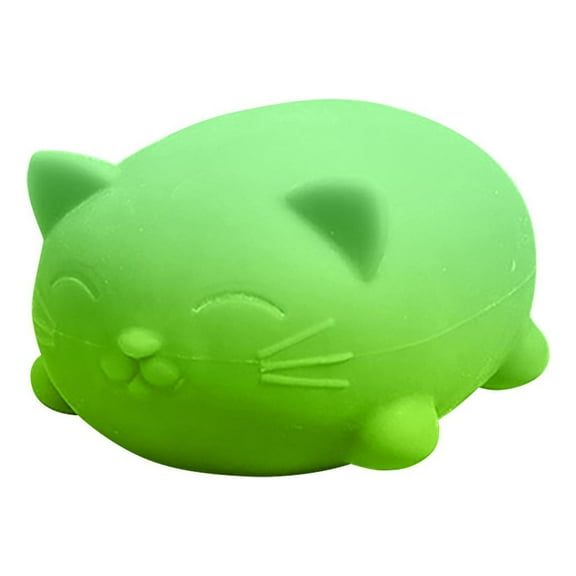 Cat Squishy Cute Decompression Vent Dumplings Spoof Vent Toys Pinch Student Gifts 50ml Squeeze Toys,Realistic Squishies Fidget Toys for Decompression Anxiety Relaxation,Filler for Easter baskets