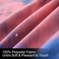 thumbnail image 4 of Twin 3 Pcs Galaxy Pattern Fuchsia Comforter Set All-season Down Comforter, 4 of 8