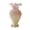 Pink, variant on Colorful Pearl Luster Glass Vase Fish Tail Floral Arranger Home Decor Accent Dining Room Entryway